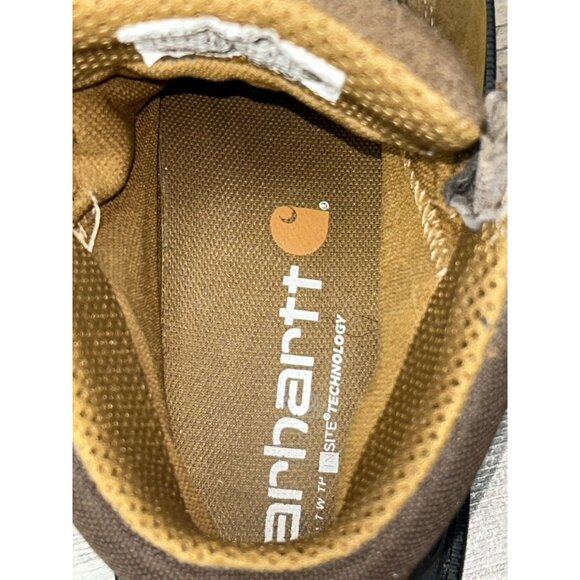 Carhartt Ironwood Work Boots Size 9/ FT6500-M Wide Alloy Toe 6" Water/Slip Proof - Picture 8 of 11